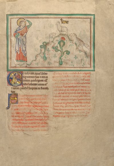 Das Lamm auf dem Berg Zion von Unbekannt Unbekannt